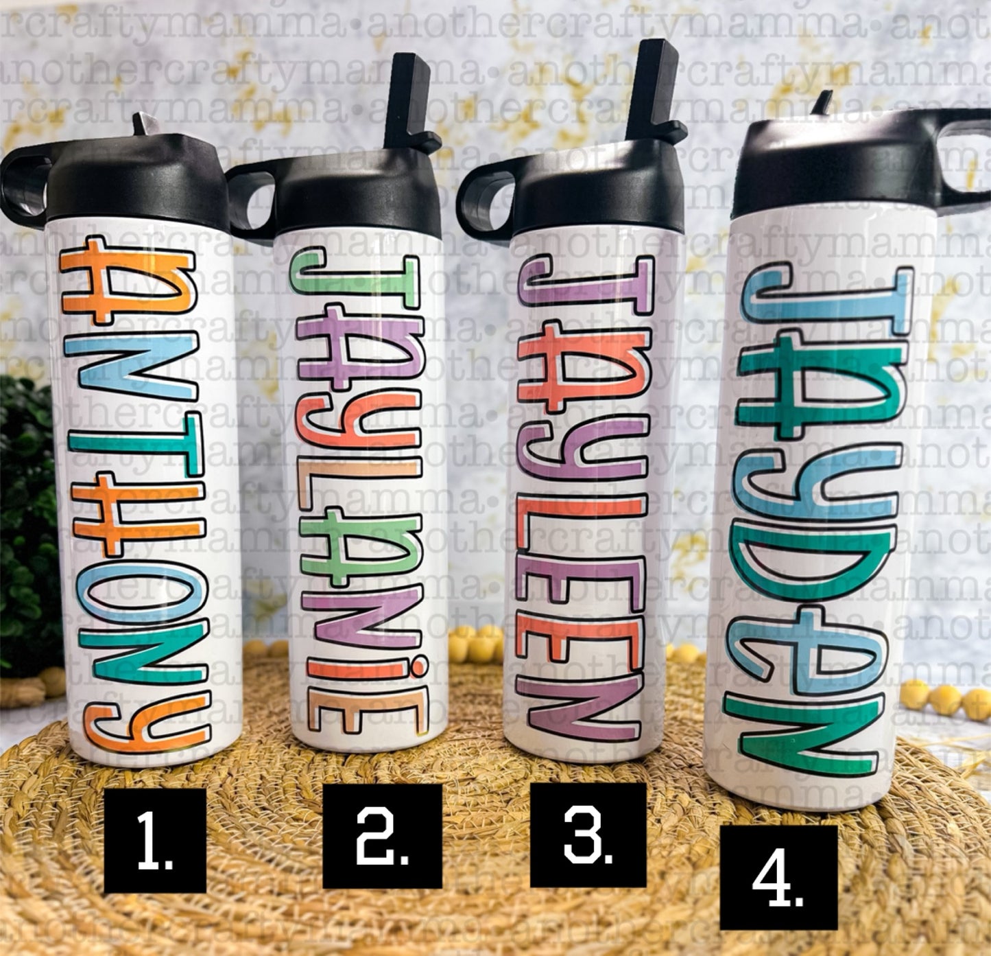 Custom Name Bottle