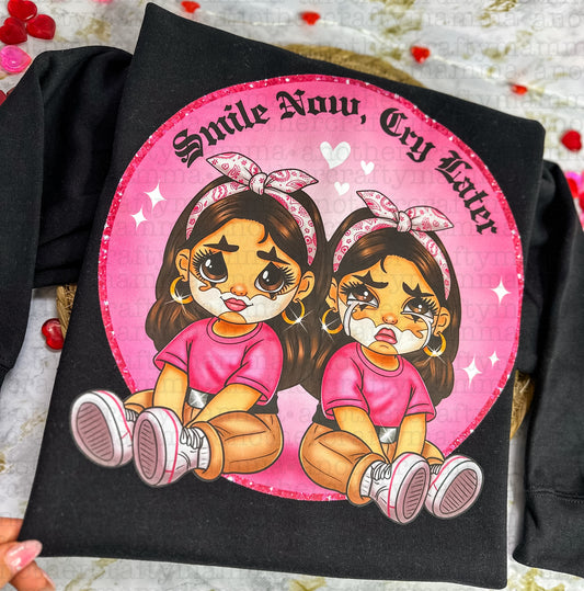 Smile Now, Cry Later Crewneck