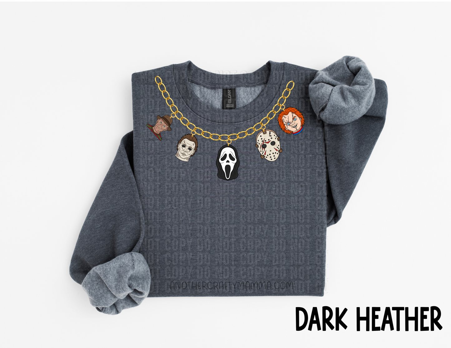 Spooky Necklace Crewneck