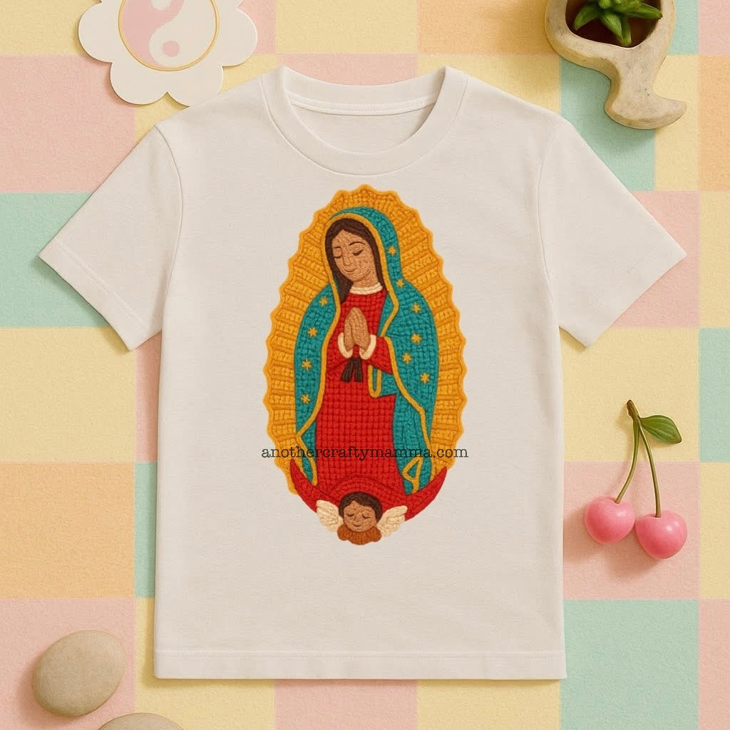 Colorful Virgencita Tee