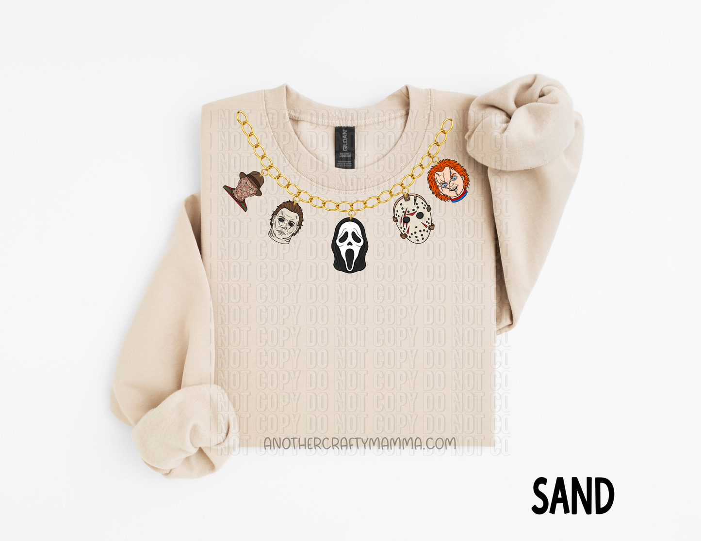 Spooky Necklace Crewneck