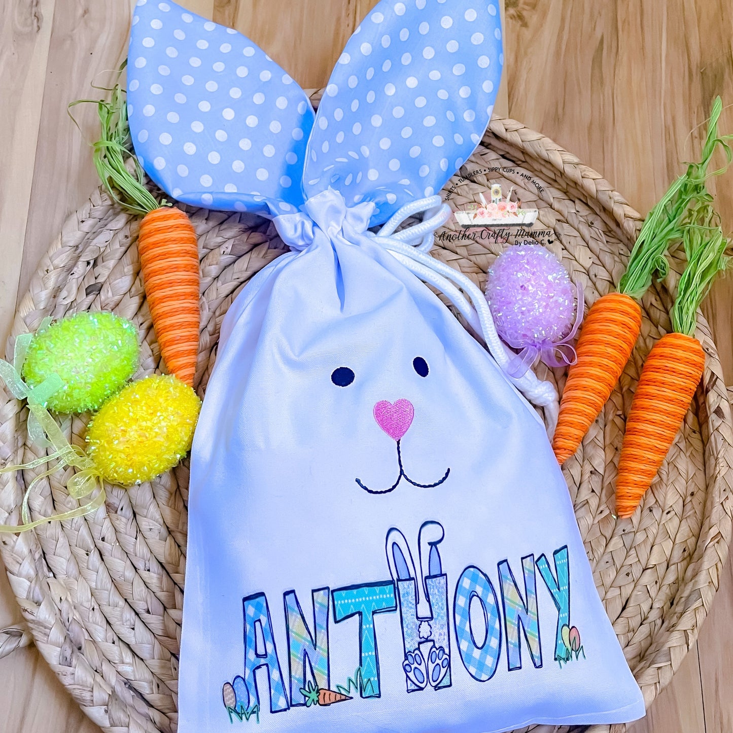 Blue Bunny Bag